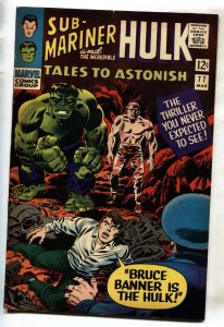 TALES TO ASTONISH #77--comic book --1965--HULK--Marvel--VF-