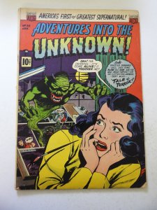 Adventures Into the Unknown #39 (1953) GD Condition