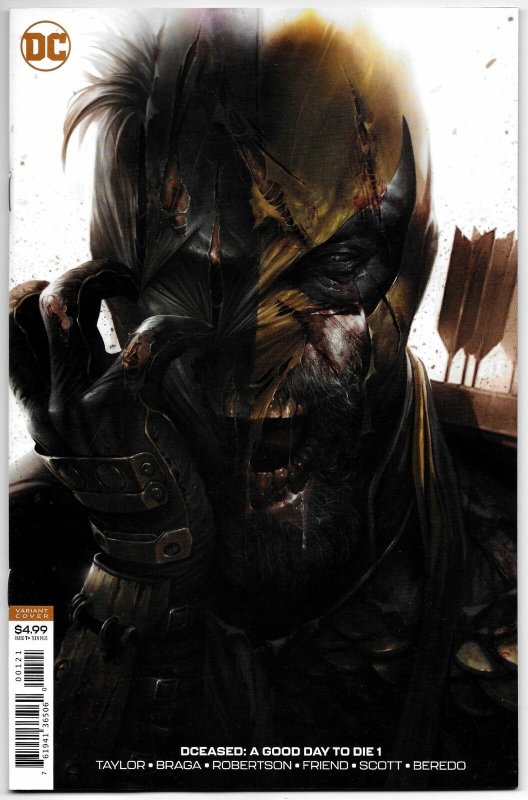 DCeased A Good Day To Die #1 Mattina Deathstroke Zombie Variant Cvr (2019) NM