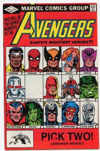 The Avengers #221 (1982) The Avengers