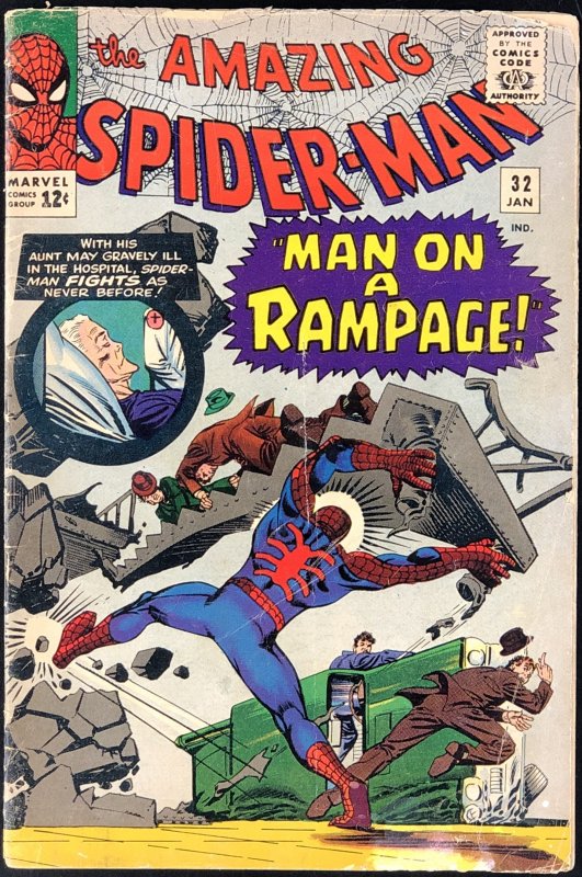 The Amazing Spider-Man #32 (1966) GD
