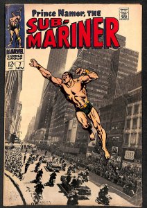 Sub-Mariner #7 GD+ 2.5 Marvel Comics