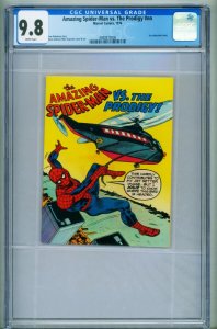 AMAZING SPIDER-MAN VS. The PRODIGY CGC 9.8--1976--Marvel--comic--4080875006