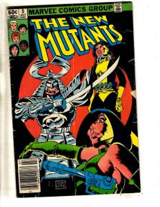 5 Marvel Comics New Mutants 5 Omega 3 Double Feature 13 Porker 1 Universe 6 JG7