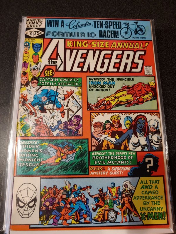 The Avengers Annual #10 1st App Of Rogue Marvel Comics (1981)