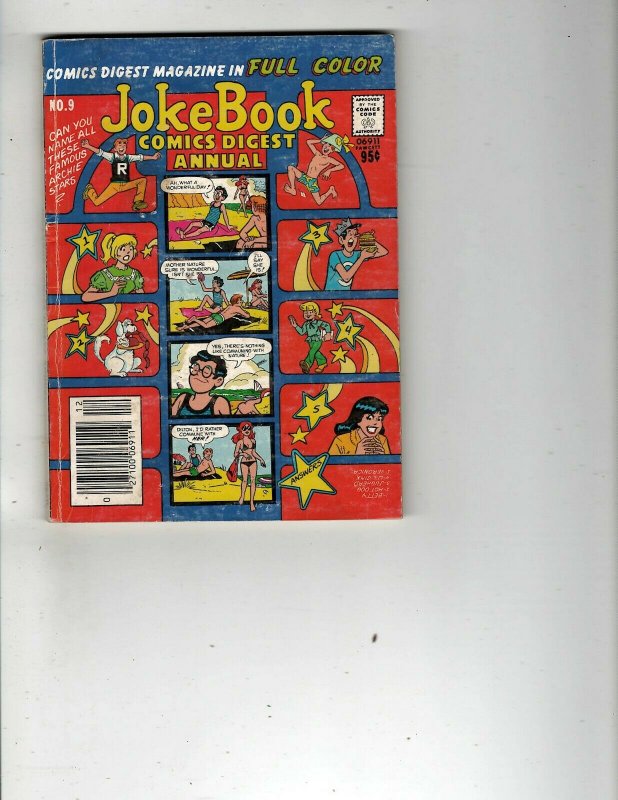 3 Books Richie Rich Vacations Digest Jughead with Archie Joke Book Annual 9 JK33