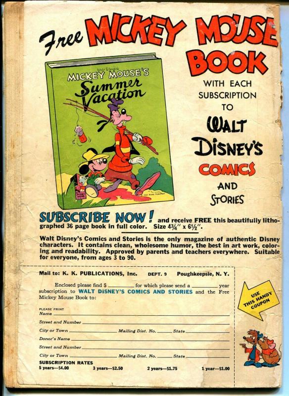 Walt Disney's Comics and Stories #132 1951-Dell-Donald Duck-Carl Barks-FR/G