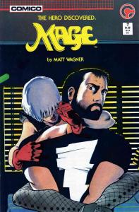 Mage #7 FN ; COMICO | Matt Wagner the Hero Discovered Grendel