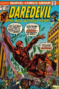 Marvel Comics Daredevil #109 Black Widow VF