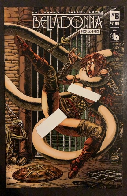 Belladonna Fire And Fury #8 Wraparound Adult Variant (Boundless) VF Sexy