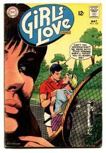 Girls' Love Stories #135 1968- Tennis cover- DC Romance VG