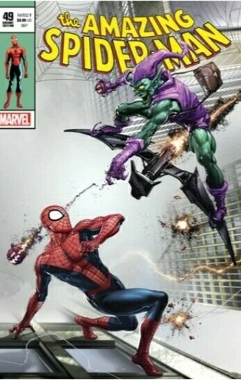 ??️ Amazing Spider-man #49 INFINITY SIGNATURE Clayton Crain homage McFarlane