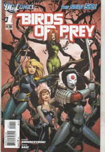Birds of Prey #1 (2011) 1st New 52 Issue Key High-Grade NM- Black Widow Wow!