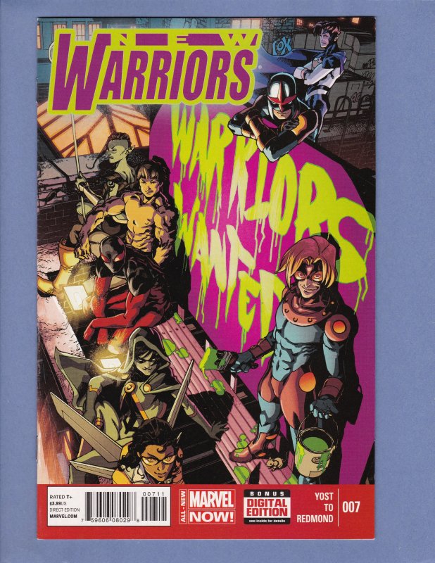 New Warriors Lot of 7 Marvel Comics Spider-Man Nova