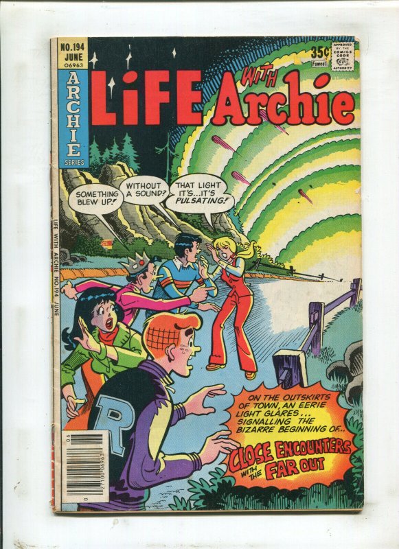 LIFE WITH ARCHIE #194 CLOSE ENCOUNTERS (4.0) 1978