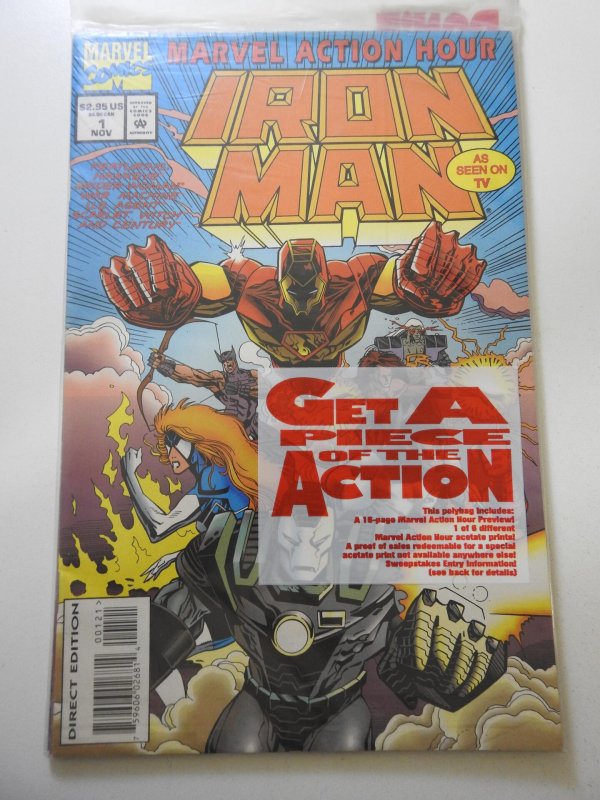 Marvel Action Hour: Iron Man #1 (1994) In poly sealed bag