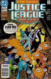 Justice League America #55 FN; DC | save on shipping - details inside