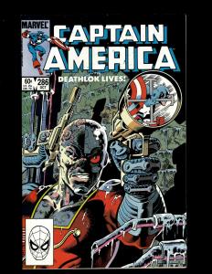 12 Captain America Comics #277 278 279 280 281 282 283 285 286 287 288 289 J411