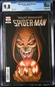 Miles Morales Spider-Man #14 CGC 9.8 Inhyuk Lee Hobgoblin Variant Marvel 2023 WP