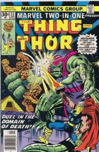 Marvel Two-in-One #23 ORIGINAL Vintage 1977 Thing Thor