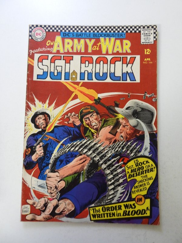 Our Army at War #166 (1966) VG/FN condition