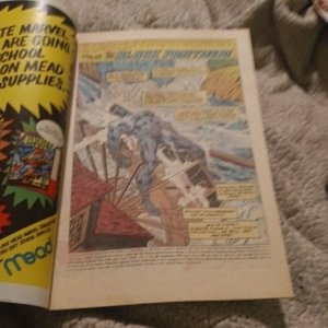 1976 Black Panther #24 jungle action marvel comics 1st appearance Wind Eagle key