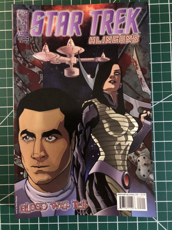 Star Trek: Klingons: Blood Will Tell #1, 2, 3, 4, 5 (2007) some variant covers