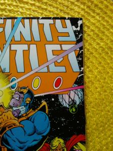 Infinity Gauntlet #6 (1991) Thanos, Nebula - Starlin story Lim art (Endgame)
