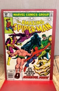 The Amazing Spider-Man #214 Newsstand Edition (1981)
