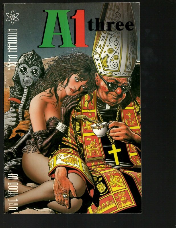 A1 Vol. # 3 Atomeka Press Comic Book TPB Graphic Novel Simon Bisley J402