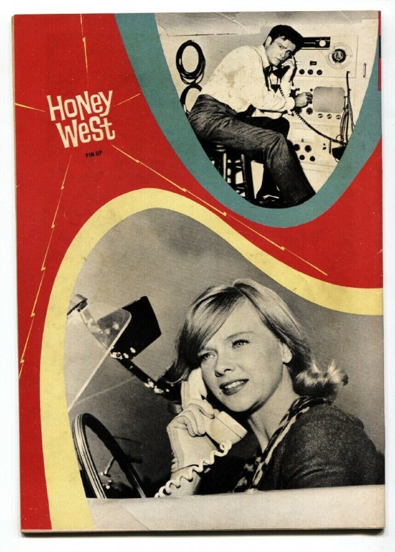 Honey West #1 comic book 1966- Anne Frances photo cover-Gold Key VF 