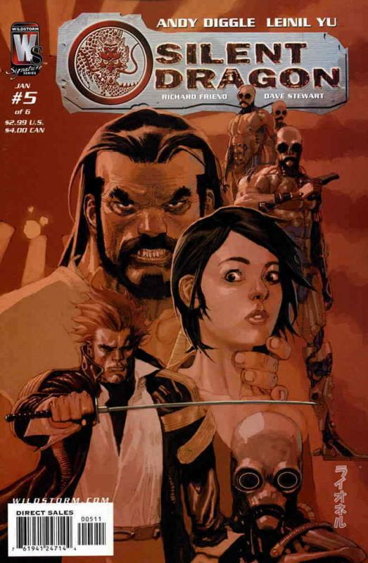 Silent Dragon #5 VF/NM; WildStorm | save on shipping - details inside