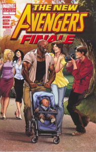 New Avengers Finale #1B (2nd) VF/NM ; Marvel | Baby Cover