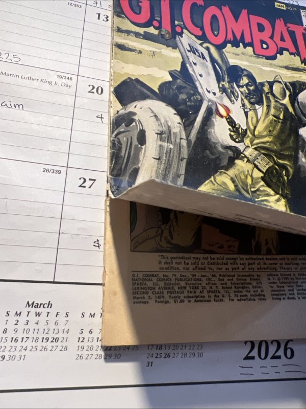 GI Combat #79  1959