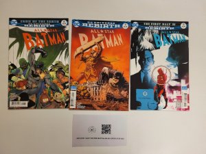 3 All Star Batman DC Comic Books #8 9 10 Universe Rebirth 102 TJ4