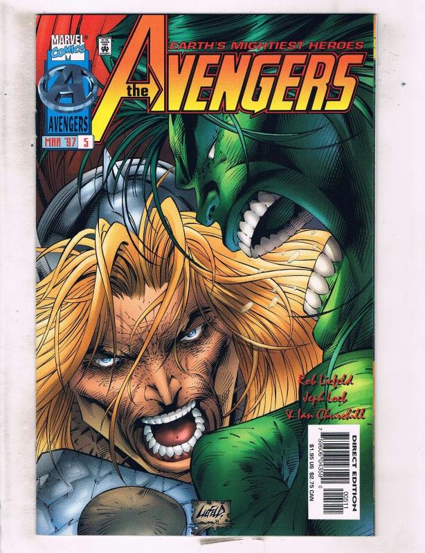 Lot Of 9 Avengers Marvel Comics # 1 (2) 2 3 4 5 6 7 8 Hulk Thor Iron Man TW50