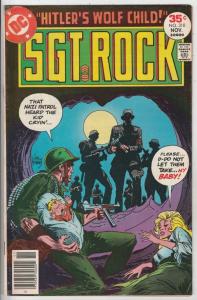 Sgt. Rock #310 (Nov-77) FN Mid-Grade Sgt. Rock and Easy Company