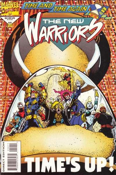 New Warriors (1990 series) #50, NM- (Stock photo)