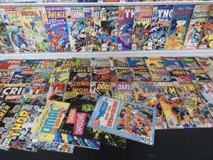 Huge Lot 180+ Low Grade Comics W/ Hulk, Flash, Thor, +More! See description