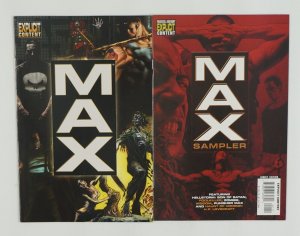 Marvel MAX Sampler #1-2 VF/NM full set Punisher Hellstorm Foolkiller ; Marvel