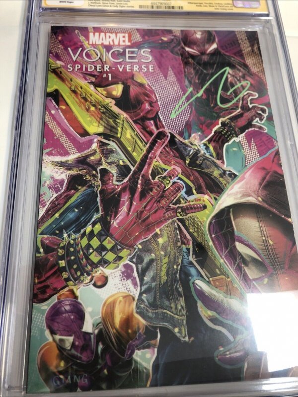 Marvel's Voice : Spider verse (2023) # 1 (CGC 9.8 SS) Signed John Giang *Variant