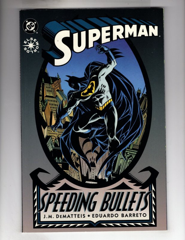 Superman: Speeding Bullets (1993)  Homage Cover! Batman! Prestige Format / EBI#3