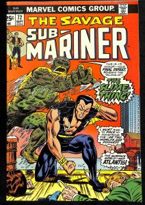 Sub-Mariner #72 (1974)