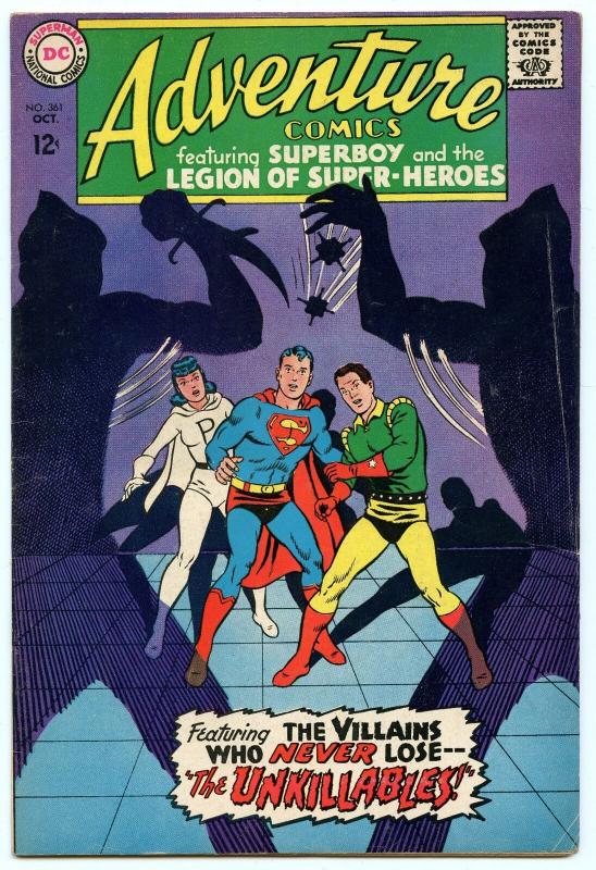 Adventure Comics 361 Oct 1967 FI (6.0)