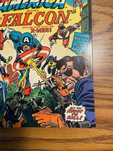 Captain America #173 (7.5 VFN-) X-Men, Gil Kane, John Romita Cover (1974)