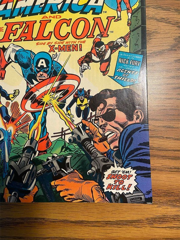 Captain America #173 (7.5 VFN-) X-Men, Gil Kane, John Romita Cover (1974)