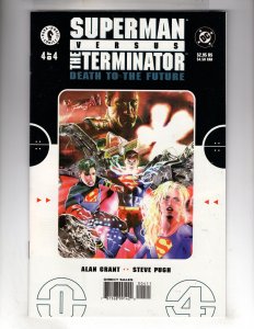 Superman vs. Terminator: Death to the Future #4 (2000)   / ECA12x