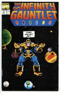 INFINITY GAUNTLET #4 comic 1991 MARVEL MCU THANOS NM-