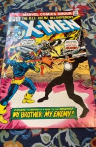 The X-Men #97 (1976)brother Vs brother VF cond