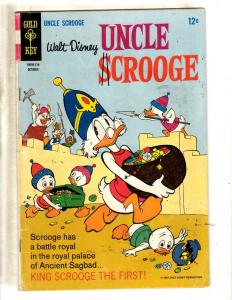 10 Uncle Scrooge Gold Key Comic Books # 69 112 55 71 75 98 84 63 64 Money JL30